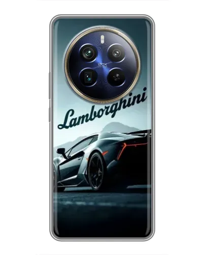 Чохол для Realme 12 Plus з картинкою «Класичний Lamborghini надпис» Чохол для Realme 12 Plus з картинкою «Класичний Lamborghini надпис»