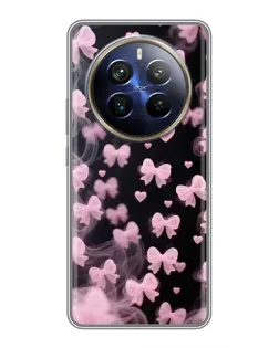 Чехол для Realme 12 Plus с картинкой «Неоновое кружево»