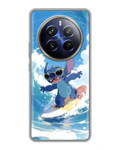 Чехол для Realme 12 Plus с картинкой «Стич на волне» Чехол для Realme 12 Plus с картинкой «Стич на волне»