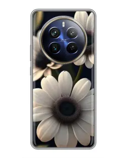Чехол для Realme 12 Plus с картинкой «Белые маргаритки макро» Чехол для Realme 12 Plus с картинкой «Белые маргаритки макро»