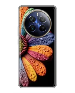Чехол для Realme 12 Plus с картинкой «Радужный цветок» Чехол для Realme 12 Plus с картинкой «Радужный цветок»