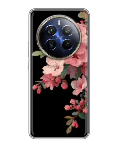 Чехол для Realme 12 Plus с картинкой «Розовая ветка сакуры» Чехол для Realme 12 Plus с картинкой «Розовая ветка сакуры»