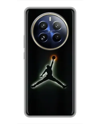 Чехол для Realme 12 Pro Plus с картинкой «Jordan Gradient Logo» Чехол для Realme 12 Pro Plus с картинкой «Jordan Gradient Logo»