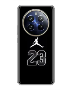 Чехол для Realme 12 Pro Plus с картинкой «Jordan Flight 23» Чехол для Realme 12 Pro Plus с картинкой «Jordan Flight 23»