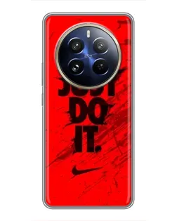 Чехол для Realme 12 Pro Plus с картинкой «Nike Just Do It» Чехол для Realme 12 Pro Plus с картинкой «Nike Just Do It»