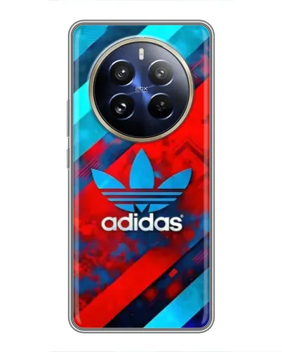 Чехол для Realme 12 Pro Plus с картинкой «Абстракция Adidas»