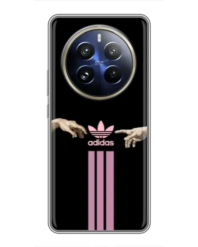 Чехол для Realme 12 Pro Plus с картинкой «Adidas Hands»