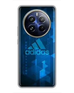 Чехол для Realme 12 Pro Plus с картинкой «Adidas Sport Art»