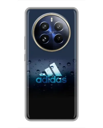 Чехол для Realme 12 Pro Plus с картинкой «Adidas Water Drops»
