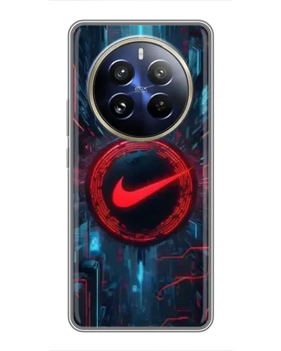 Чехол для Realme 12 Pro Plus с картинкой «Техногенный стиль Nike» Чехол для Realme 12 Pro Plus с картинкой «Техногенный стиль Nike»