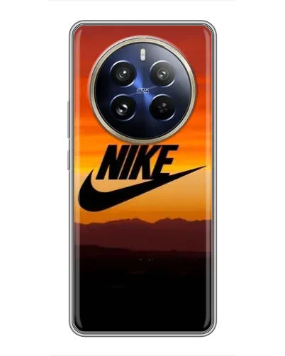 Чехол для Realme 12 Pro Plus с картинкой «Nike — вечерний горизонт» Чехол для Realme 12 Pro Plus с картинкой «Nike — вечерний горизонт»