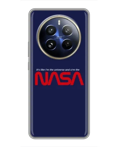 Чехол для Realme 12 Pro Plus с картинкой «NASA — глубокий космос»