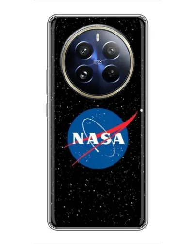 Чехол для Realme 12 Pro Plus с картинкой «NASA — звездное небо»