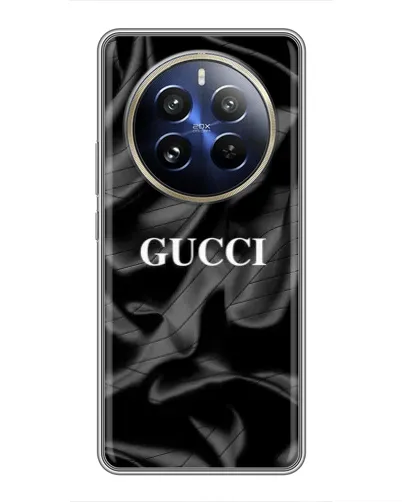 Чехол для Realme 12 Pro Plus с картинкой «Gucci — шелковые волны»