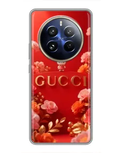 Чохол для Realme 12 Pro Plus з картинкою «Gucci — золотий сад» Чохол для Realme 12 Pro Plus з картинкою «Gucci — золотий сад»
