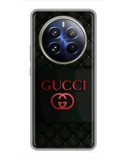 Чохол для Realme 12 Pro Plus з картинкою «Gucci — стьобаний чорний» Чохол для Realme 12 Pro Plus з картинкою «Gucci — стьобаний чорний»