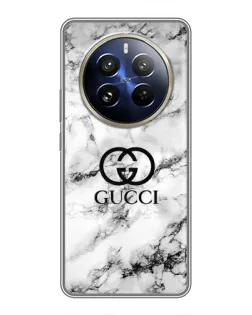 Чохол для Realme 12 Pro Plus з картинкою «Gucci — мармуровий шик» Чохол для Realme 12 Pro Plus з картинкою «Gucci — мармуровий шик»