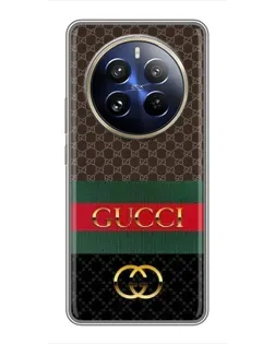 Чохол для Realme 12 Pro Plus з картинкою «Gucci — брендований десерт» Чохол для Realme 12 Pro Plus з картинкою «Gucci — брендований десерт»