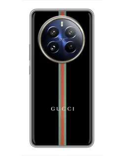 Чохол для Realme 12 Pro Plus з картинкою «Gucci — строга лінія» Чохол для Realme 12 Pro Plus з картинкою «Gucci — строга лінія»