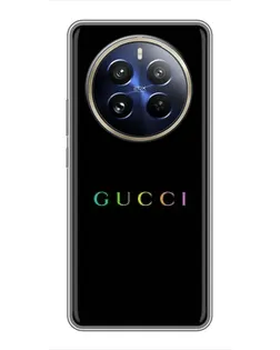 Чохол для Realme 12 Pro Plus з картинкою «Gucci — неоновий мінімалізм» Чохол для Realme 12 Pro Plus з картинкою «Gucci — неоновий мінімалізм»