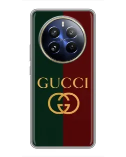 Чохол для Realme 12 Pro Plus з картинкою «Gucci — темно-зелений градієнт» Чохол для Realme 12 Pro Plus з картинкою «Gucci — темно-зелений градієнт»