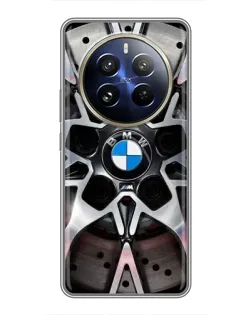 Чехол для Realme 12 Pro Plus с картинкой «BMW — деталь диска»