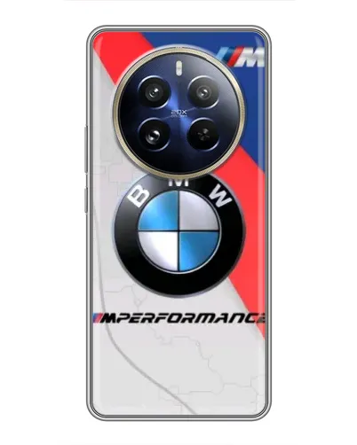 Чехол для Realme 12 Pro Plus с картинкой «BMW Performance стиль»