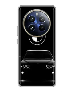 Чехол для Realme 12 Pro Plus с картинкой «BMW — взгляд из темноты»
