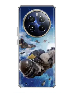 Чохол для Realme 12 Pro Plus з картинкою «Десант PUBG — стрибок» Чохол для Realme 12 Pro Plus з картинкою «Десант PUBG — стрибок»