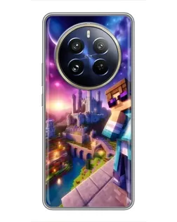 Чохол для Realme 12 Pro Plus з картинкою «Стів та космос»
