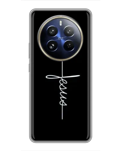 Чехол для Realme 12 Pro Plus с картинкой «Тонкая линия веры»