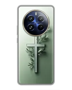 Чехол для Realme 12 Pro Plus с картинкой «Оливковая ветвь»