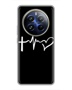 Чехол для Realme 12 Pro Plus с картинкой «Пульс веры»