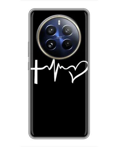 Чехол для Realme 12 Pro Plus с картинкой «Пульс веры» Чехол для Realme 12 Pro Plus с картинкой «Пульс веры»
