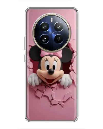 Чехол для Realme 12 Pro Plus с картинкой «Минни сквозь стену» Чехол для Realme 12 Pro Plus с картинкой «Минни сквозь стену»