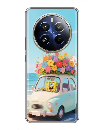 Чехол для Realme 12 Pro Plus с картинкой «Автомобильное путешествие» Чехол для Realme 12 Pro Plus с картинкой «Автомобильное путешествие»