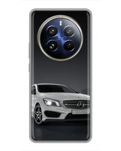 Чехол для Realme 12 Pro Plus с картинкой «Mercedes AMG GT Silver» Чехол для Realme 12 Pro Plus с картинкой «Mercedes AMG GT Silver»