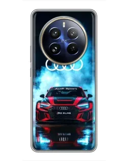 Чехол для Realme 12 Pro Plus с картинкой «Audi Sport — неон» Чехол для Realme 12 Pro Plus с картинкой «Audi Sport — неон»