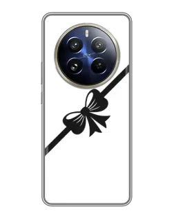Чехол для Realme 12 Pro Plus с картинкой «Диагональный бант» Чехол для Realme 12 Pro Plus с картинкой «Диагональный бант»