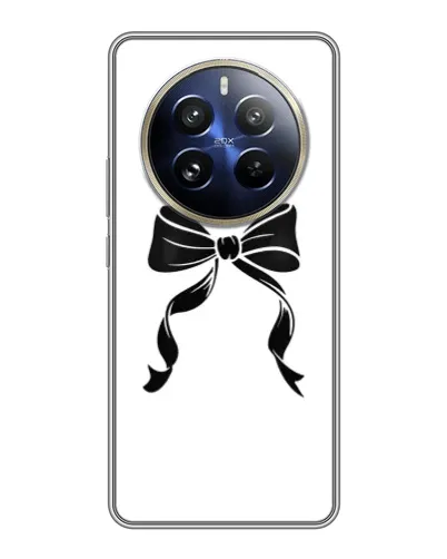 Чехол для Realme 12 Pro Plus с картинкой «Классический бант»