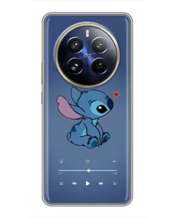 Чехол для Realme 12 Pro Plus с картинкой «Музыкальный Stitch»