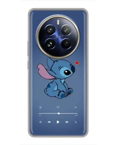 Чехол для Realme 12 Pro Plus с картинкой «Музыкальный Stitch» Чехол для Realme 12 Pro Plus с картинкой «Музыкальный Stitch»