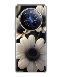 Чехол для Realme 12 Pro Plus с картинкой «Белые маргаритки макро» Чехол для Realme 12 Pro Plus с картинкой «Белые маргаритки макро»