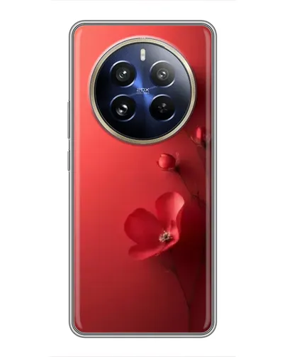 Чехол для Realme 12 Pro Plus с картинкой «Маковые соцветия» Чехол для Realme 12 Pro Plus с картинкой «Маковые соцветия»