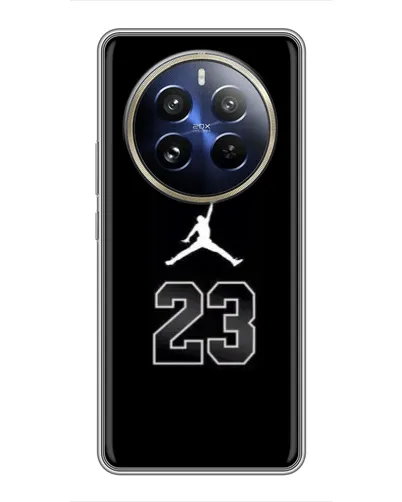 Чехол для Realme 12 Pro с картинкой «Jordan Flight 23»