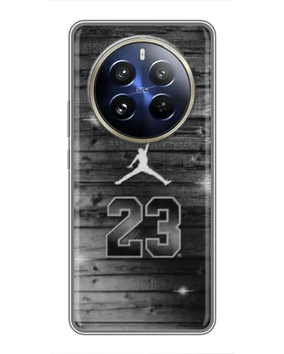 Чехол для Realme 12 Pro с картинкой «Jordan Carbon 23»