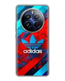 Чехол для Realme 12 Pro с картинкой «Абстракция Adidas»