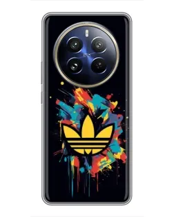 Чехол для Realme 12 Pro с картинкой «Adidas Splash»