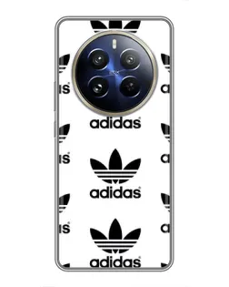 Чехол для Realme 12 Pro с картинкой «Adidas Pattern»