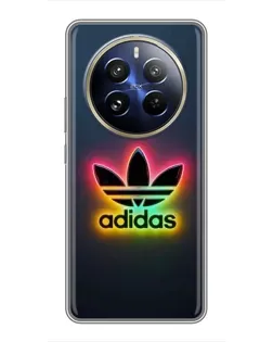 Чехол для Realme 12 Pro с картинкой «Неоновый Adidas»